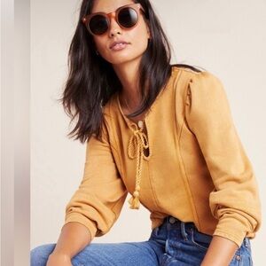 Maeve Jenna popover top from Anthro
